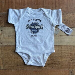 Hard Rock Orlando Onesie 6m
